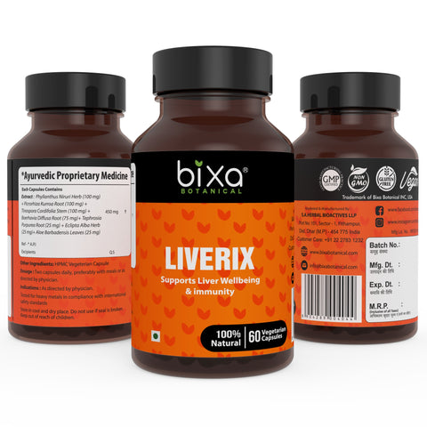 LIVERIX 60 Veg Capsules (450mg) Supports Liver Wellbeing