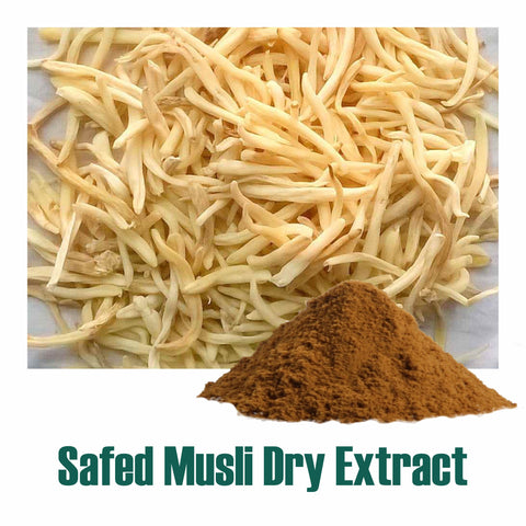 Safed Musli (Chlorophytum borivilianum) dry Extract - 30% Saponins by Gravimetry
